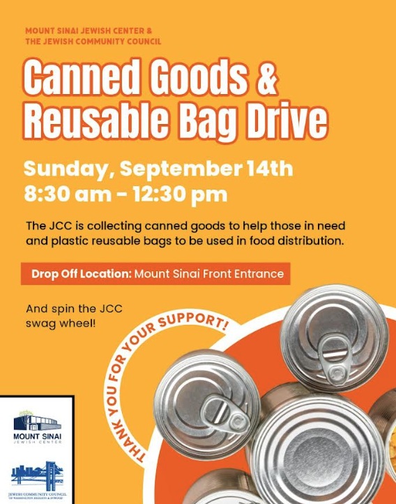 Canned Goods and Reusable Bag Drive